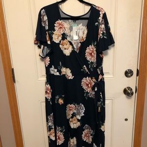 Stitch Fix Fortune & Ivy Irene Faux Wrap Dress